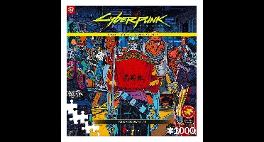 Cyberpunk 2077 Puzzle Kickdown (1000 pieces)