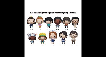 Stranger Things 3D PVC Bag Clips Series 3 Display (24)