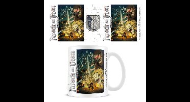 Attack on Titan Mug Special Ops Squad vs Titans