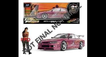 Fast & Furious Diecast Model 1/24 1997 Nissan 240SX 9 cm