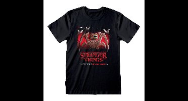 Stranger Things T-Shirt 8 Bit Upside Down Size L
