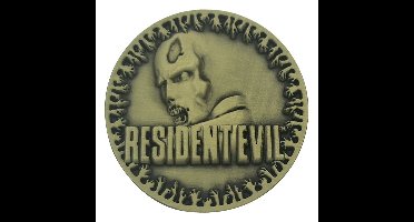Resident Evil Collectable Coin 30th Anniversary Antique Brass