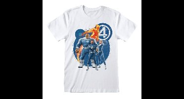 Fantastic 4 T-Shirt Group Size M