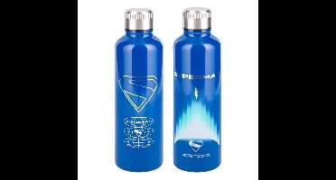 DC Comics Metal Water Bottle Superman Theatrical
