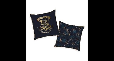 Harry Potter Soft Velboa Pillows Hogwarts 40 x 40 cm