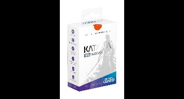 Ultimate Guard Katana Sleeves Standard Size (100) - Orange