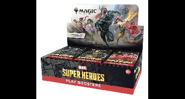 Magic the Gathering Marvel Super Heroes Play Booster Display (30) english