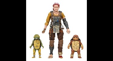 Teenage Mutant Ninja Turtles (The Last Ronin The Lost Years) Action Figure Grammy April with Baby Yi & Moja 18 cm