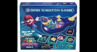 Super Mario game Galaxy Movie Spin'n Match