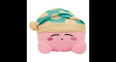 Kirby Nuiguru-Knit Plush Figure Kirby Sleeping Mega 25 cm