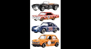 Hot Wheels Silver Series Die-Cast Vehicles 1/64 Vintage 979J Assortment (10)