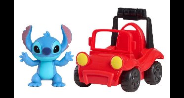 Lilo & Stitch Mini Figure Playset Stitch & beach buggy 7,5 cm