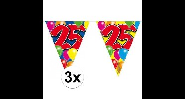 3x Plastic slinger 25 jaar 10 meter