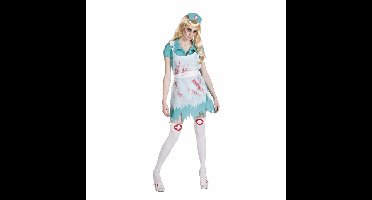 Boland Halloween zuster - 3 delig - polyester - bloederig - volwassenen - verkleden