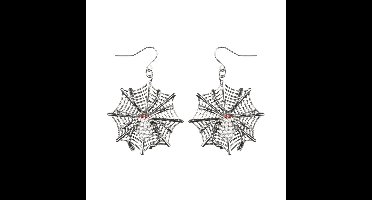 Boland Spinnen Heksen thema oorbellen - Halloween - verkleed sieraden - voor dames