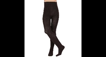 Carnaval verkleed panty voor kinderen - Maillot - donkerbruin - katoen/polyester