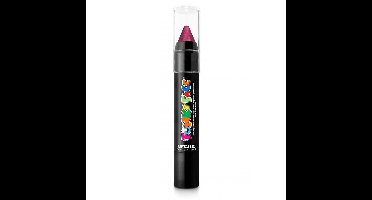 Face paint stick - metallic roze - 3,5 gram - schmink/make-up stift/potlood