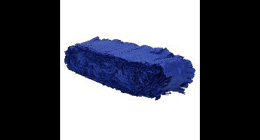 Folat Feest/verjaardag versiering - crepe slingers - blauw - 24 mtr - papier - feestartikelen