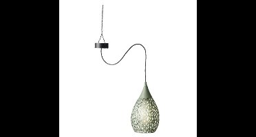 Hanglamp solar - groen - ijzer - 21 cm - tuinverlichting