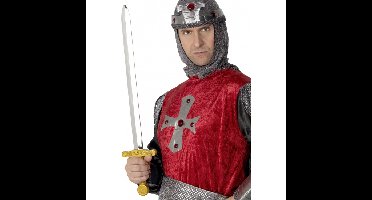 Smiffys Ridders verkleed/speelgoed zwaard - plastic - 65 cm