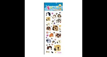 Stickervel honden en katten