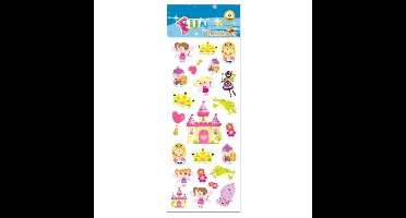 Stickervel prinsessen/feeen