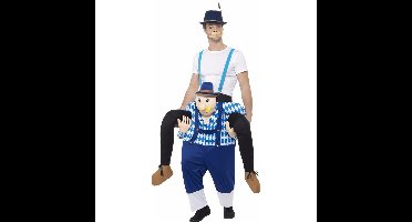 Verkleedkostuum man op Oktoberfest Bayern man pak