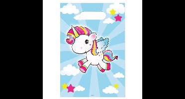 Feestzakjes eenhoorn voor kinder feestje