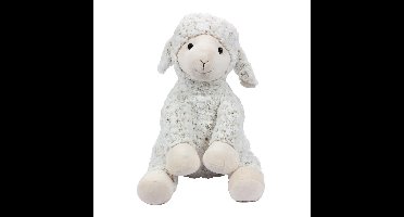 Knuffeldier Schaap/lammetje - zachte pluche stof - premium kwaliteit knuffels - wit - 50 cm
