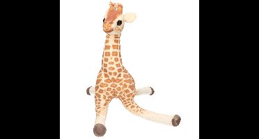 Living Earth serie - Pluche knuffel dieren Baby Giraffe van 43 cm