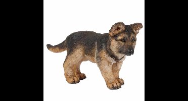 Papo Speelfiguur Duitse Herdershond - kunststof - 7,8 cm - honden figuren