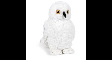 Speelgoed knuffel uiltje wit 33 cm