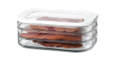 Mepal vleeswarendoos modula 550/3 - wit 106938030600