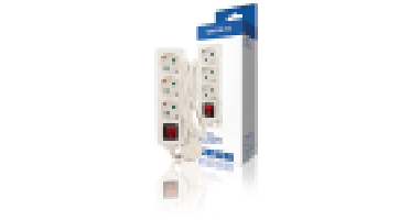 Valueline 3 Wegs Schuko Wit Stekkerdoos