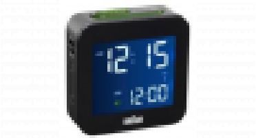 Braun BC08 B-DCF Zwart radiografische wekker multiband