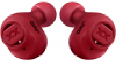 JVC HA-XC50T-R XX True Wireless hoofdtelefoon met ultiem basgeluid - Rood