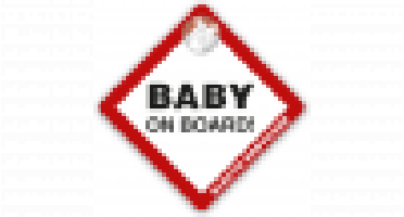 Alecto BV-17 Baby on Board Bordje