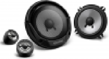 Kenwood KFC-E130P - 13cm 2-wegs Component Autospeakerset