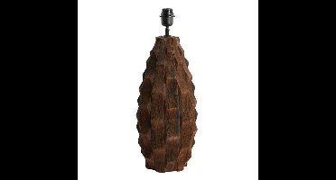 Lampvoet Takabe hout chocolade bruin L