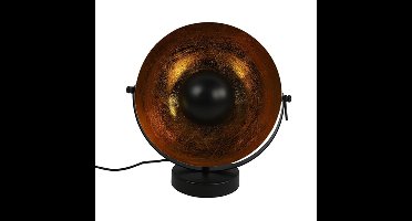 Tafelamp Sahani Zwart Goud L