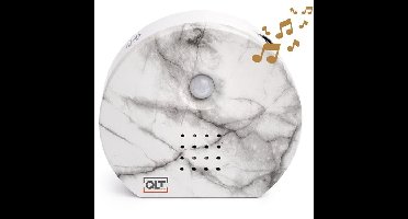 QLT Nature Geluidbox met Sensor - Vogel-, Zee- of Junglegeluiden - Marmer