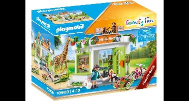 PLAYMOBIL Family Fun Dierenartspraktijk in de dierentuin