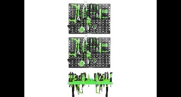 2x Profeco Gereedschapswand - 50 x 33 cm