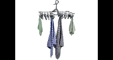 NordFalk Hangend Droogrek 59x34 cm met 36 knijpers