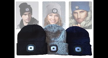 Benson Muts Met LED Verlichting - Unisex - One Size