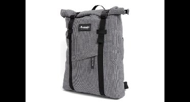 Norländer Rugzak Vintage Ribbel backpack 28L - Grijs - Corduroy