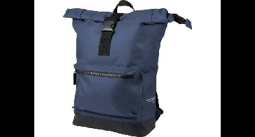 Nörlander Simply Green fiets rugzak 20L - Rolltop Rugzak - Duurzaam rPET - Blauw
