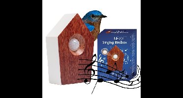 Nexxt Vogelgeluiden Huisje - Met Sensor - Hout