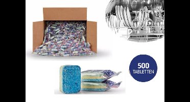 Fedec Vaatwastabletten 500 stuks - 3 laags - schoonmaak, glans en ontkalken