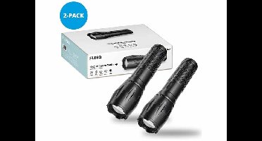 Flinq zaklamp - Military Flashlight - 2-pack